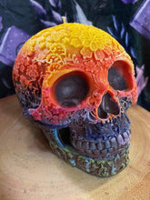 Load image into Gallery viewer, Bubblegum Giant Sugar Skull Candle