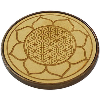 Wooden Grid Board Lotus 15cm