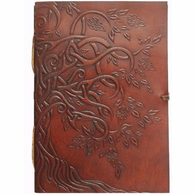 Tree of Life Leather Journal 12.7 X 17.7CM