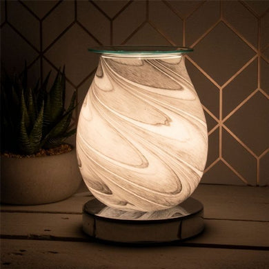 Aroma Lamp Oil Burner - Mosaic Marble Electric