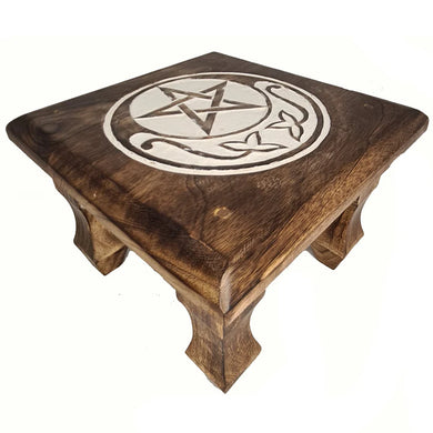 Celestial Pentacle Altar Table