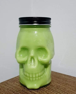 Moon Lake Musk Skull Mason Jar