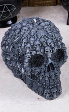 Load image into Gallery viewer, Lime, Basil &amp; Mandarin Lost Souls Skull Candle