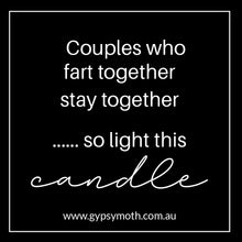 Load image into Gallery viewer, &quot;Couple Who Fart Together &quot; Candle