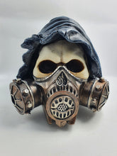 Load image into Gallery viewer, Gothic Grim Skull with Steampunk Mask
