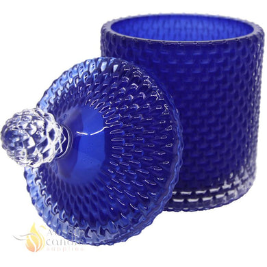 Blue Tear Drop Candle