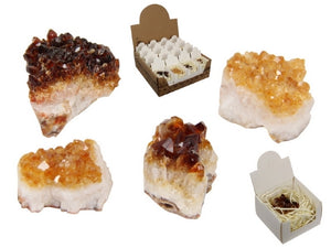 Gemstone Cluster: Citrine 4-6cm