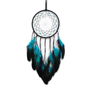 Dreamcatcher Turquoise Black 16cm