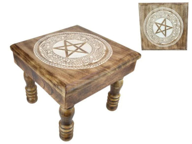 Celtic Pentagram Altar Table