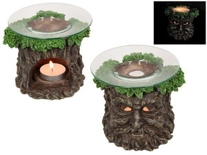 Green Tree Man Oil Burner