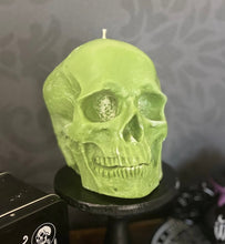 Load image into Gallery viewer, Frankincense Giant Anatomical Skull Candle