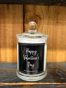 "Happy Valentines Day " Candle