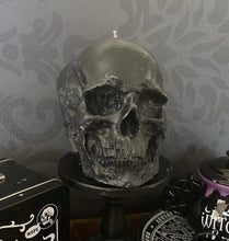 Load image into Gallery viewer, French Lavender Giant Anatomical Skull Candle