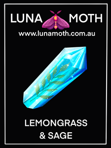 Lemongrass and Sage Botanical & Crystal Melt