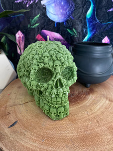 Shave & Haircut Lost Souls Skull Candle