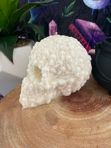 Oriental Myrrh & Musk Lost Souls Skull Candle