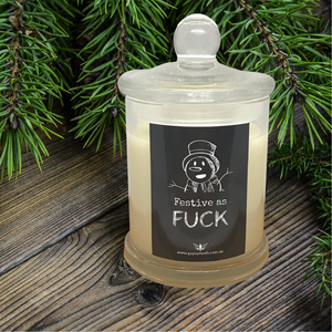 "Festive as F***" Candle