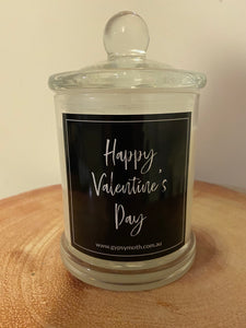 "Happy Valentines Day " Candle