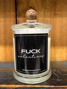 "F*** Valentines " Candle