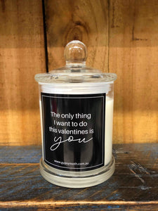 "Want to do you" Candle
