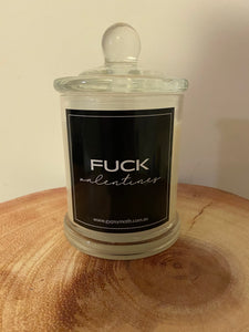 "F*** Valentines " Candle