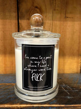 Load image into Gallery viewer, &quot;Stronger word than F*** &quot; Candle