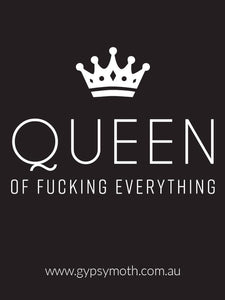 "QUEEN of F****** Everything" Candle