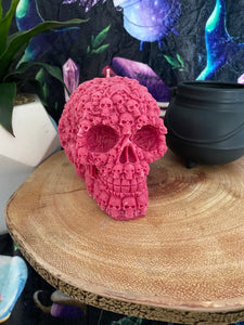 Star Dust Lost Souls Skull Candle