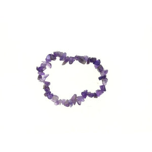 Gemstone Chip Bracelet Amethyst