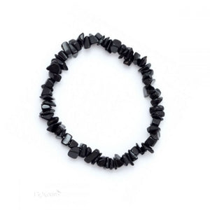 Gemstone Chip Bracelet Black Tourmaline