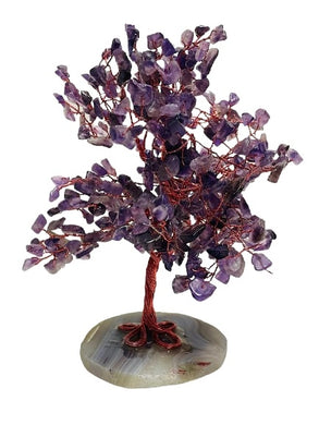 Gemstone Wish Tree: Amethyst (20cm/380 gems)