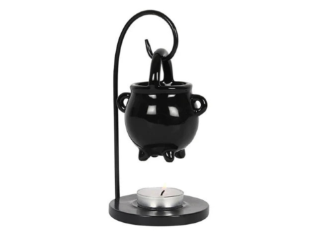 Hanging Witch Cauldron Oil Burner