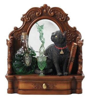 Absinthe Cat Figure By Lisa Parker