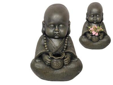 Cute Garden Monk Plant Holder 43cm