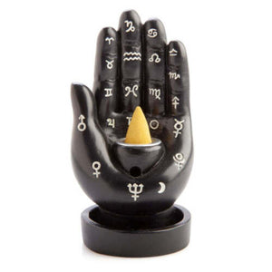 Backflow Burner Astrological Hamsa Hand 12cm