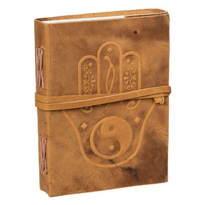 Hamsa Leather Journal  (240 PAGES) 12.7CM X 17.8CM