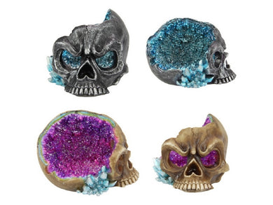 Crystal Skull Half Heads (2 per pack)